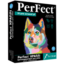 Перфект (Perfect) краплі для собак середніх і великих порід протипаразитарні