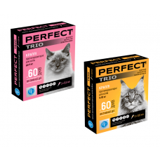 Перфект ТРІО (PerFect TRIO) краплі протипаразитарні для котів
